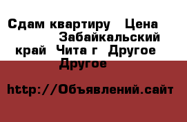 Сдам квартиру › Цена ­ 12 000 - Забайкальский край, Чита г. Другое » Другое   